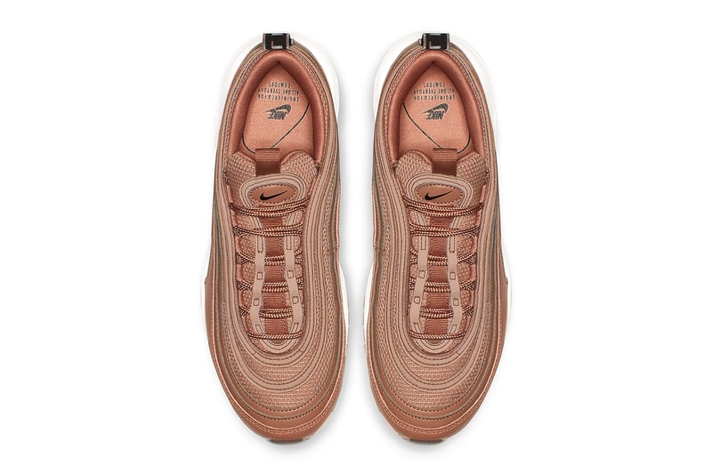 Nike Air Max 97 tan leather september 2018 release info sneakers mini branding
