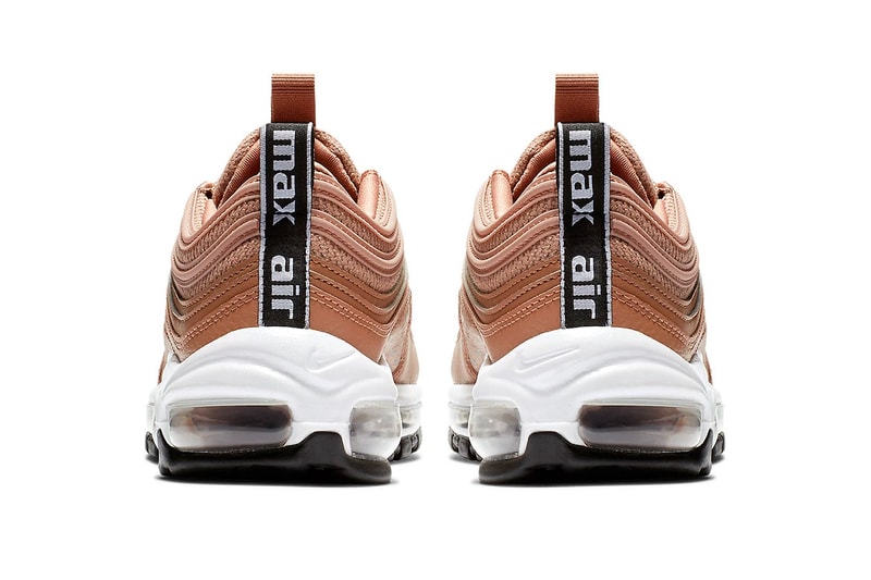Nike Air Max 97 tan leather september 2018 release info sneakers mini branding