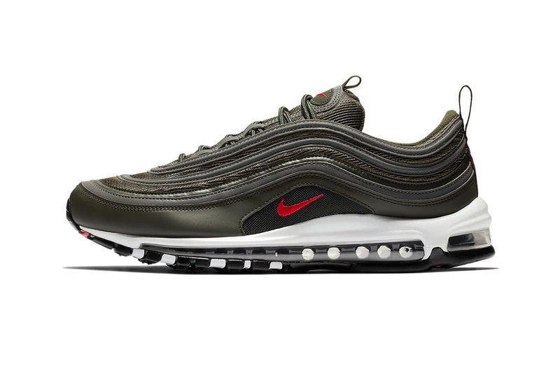 Nike Air Max 97 Sequoia october fall 2018 release sneakers university red
