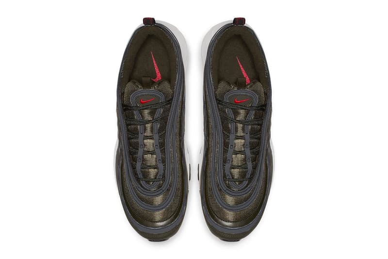 Nike Air Max 97 Sequoia october fall 2018 release sneakers university red