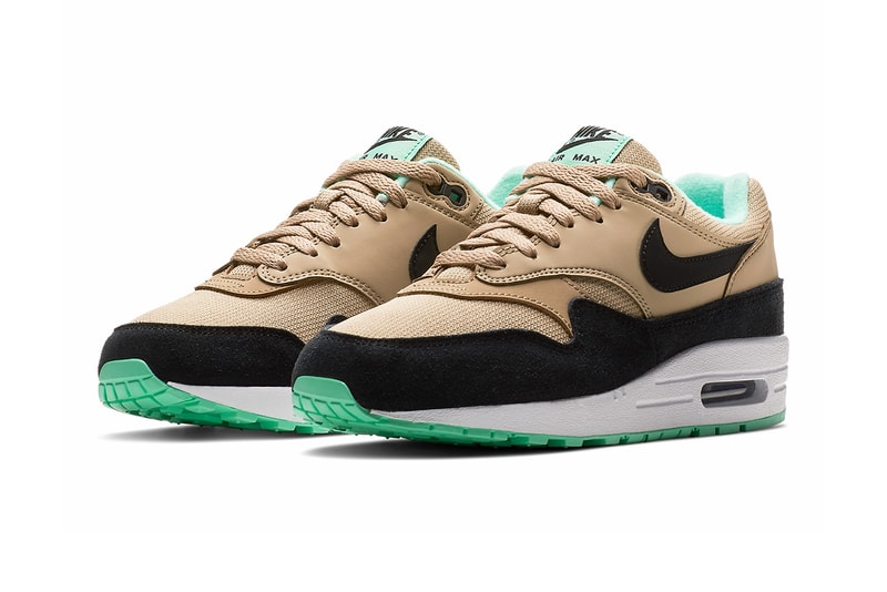Nike Air Max 1 Mint Green september 2018 release info white black brown sneakers