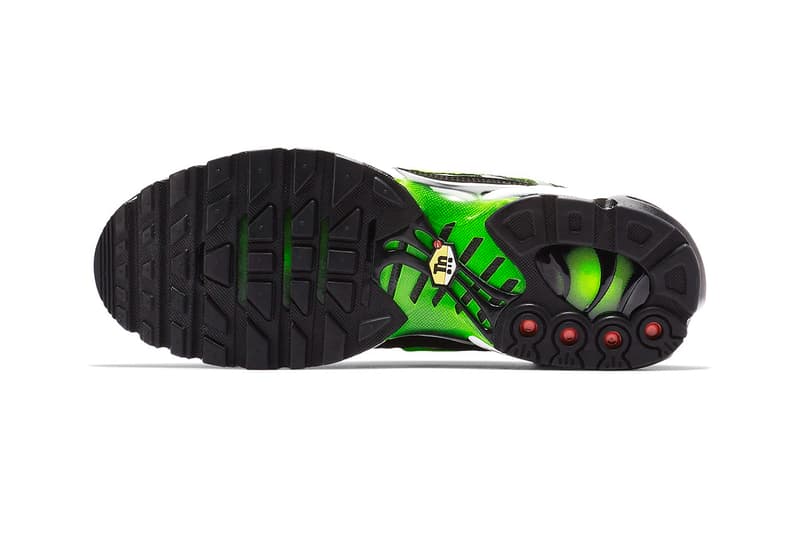 nike air max plus black volt release