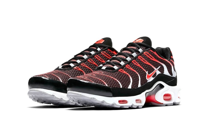 nike air max plus hot lava black white 2018 footwear nike sportswear