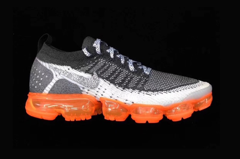 Nike Air VaporMax 2 Mango fall 2018 release black white grey orange sneakers