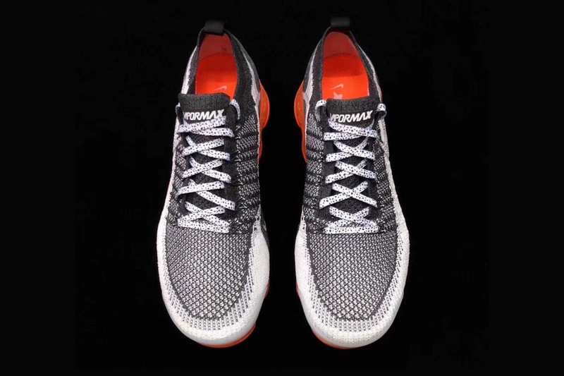Nike Air VaporMax 2 Mango fall 2018 release black white grey orange sneakers