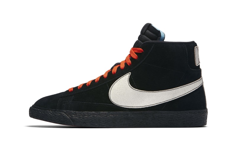Nike Blazer Mid LA Lakers vs. NY Knicks los angeles new york nba colorway mismatched sneaker release date info price purchase