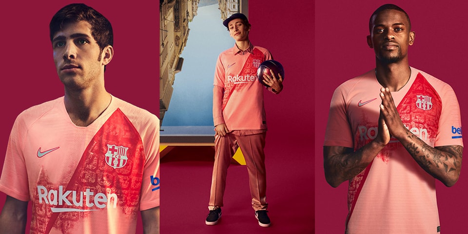 Nike Fc Barcelona 2018 19 Third Kit Details Hypebeast