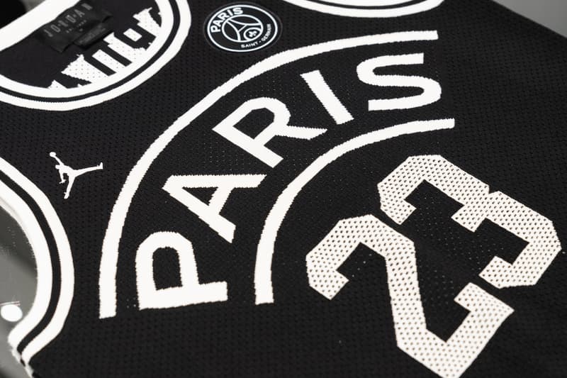 jordan brand paris saint germain collection exclusive look 2018 2019 football boots sneakers apparel air jordan 5 air jordan 1