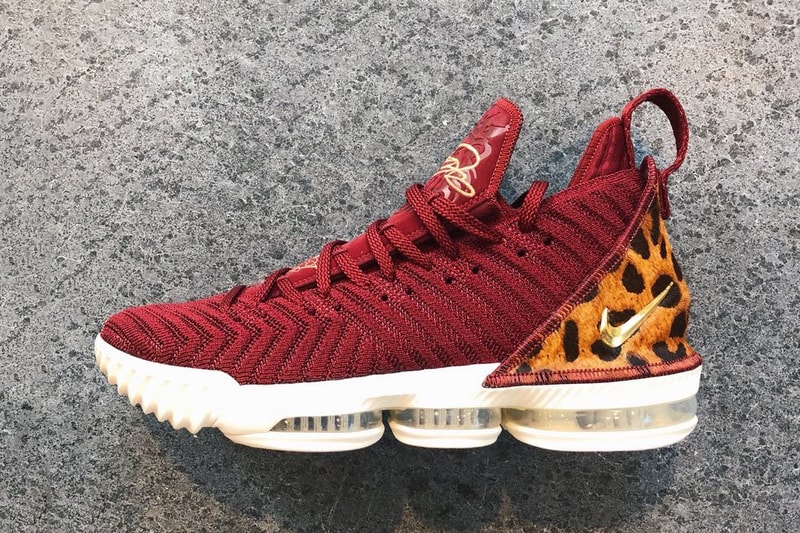Nike LeBron 16 King First Look James NBA Season Opener Los Angeles Lakers Portland 2018 2019 season