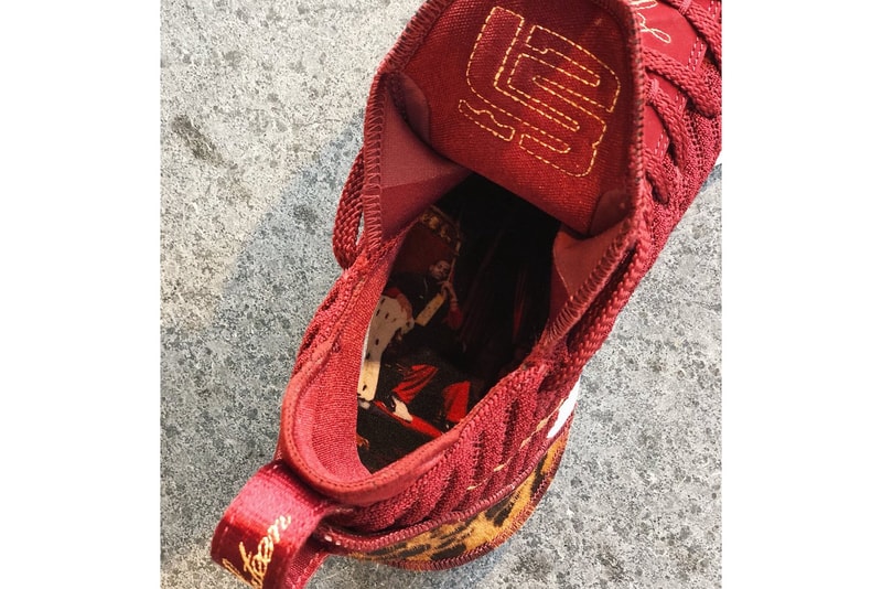 Nike LeBron 16 King First Look James NBA Season Opener Los Angeles Lakers Portland 2018 2019 season