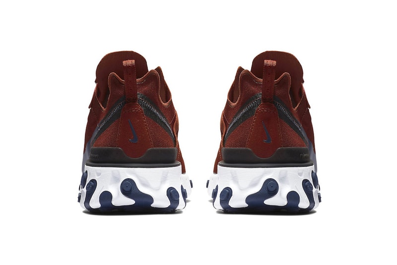Nike React Element 55 Crimson/Navy Blue Colorway release date sneaker info price purchase