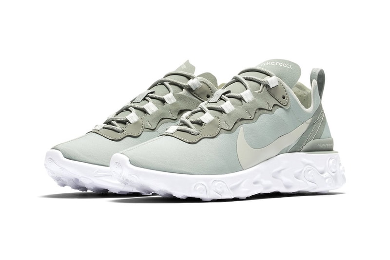 Nike React Element 55 Mica Green Release