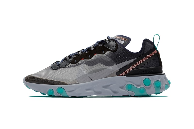 Nike react element 87 south beach colorway release date info details drop buy sell 160 AQ1090-005 miami fall 2018