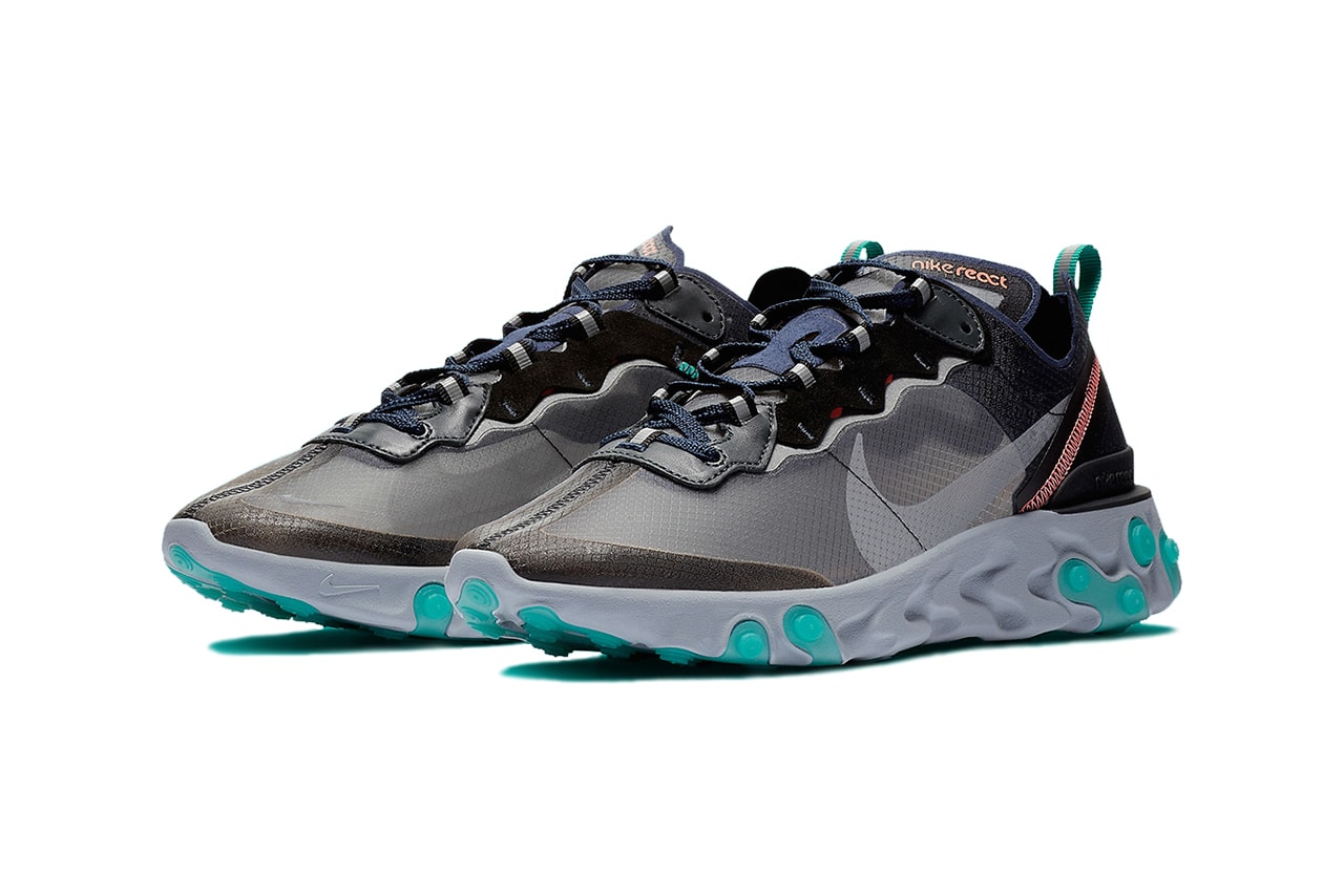 Nike react element 87 south beach colorway release date info details drop buy sell 160 AQ1090-005 miami fall 2018