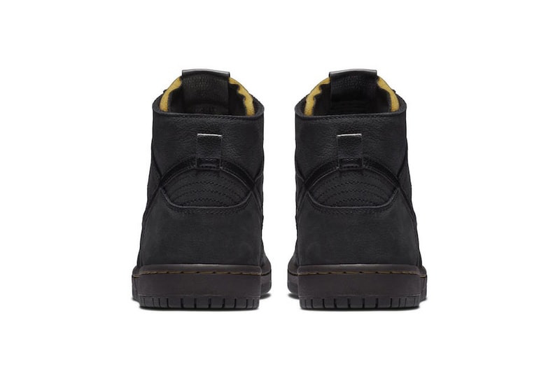 nike sb zoom dunk high pro deconstructed premium 2018 footwear black velvet brown peat moss