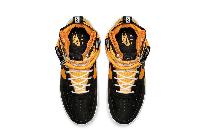 nike sf af1 high orange black white nike sportswear 2018 fall footwear