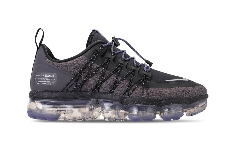 Nike VaporMax Run Utility Reflect Silver Release Black Thunder Grey Sanded Purple Womens