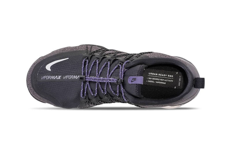 Nike VaporMax Run Utility Reflect Silver Release Black Thunder Grey Sanded Purple Womens
