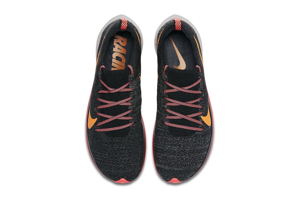 Nike Zoom Fly Flyknit Flash Crimson Orange Peel Moon Particle Black Info Sneaker Release Date
