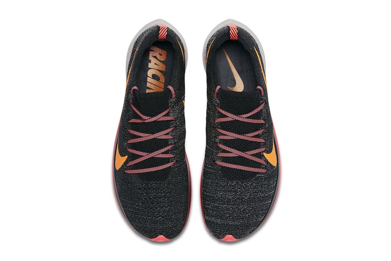 Nike Zoom Fly Flyknit Flash Crimson Orange Peel Moon Particle Black Info Sneaker Release Date