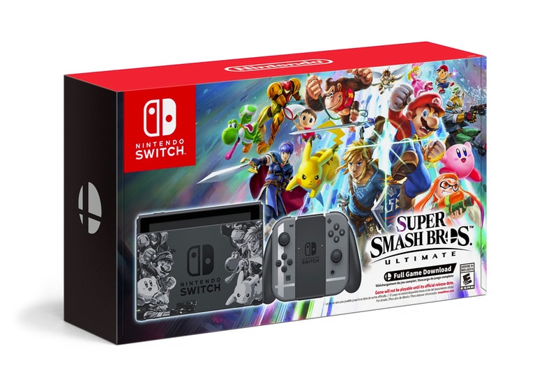 nintendo switch super smash bros ultimate bundle price order games