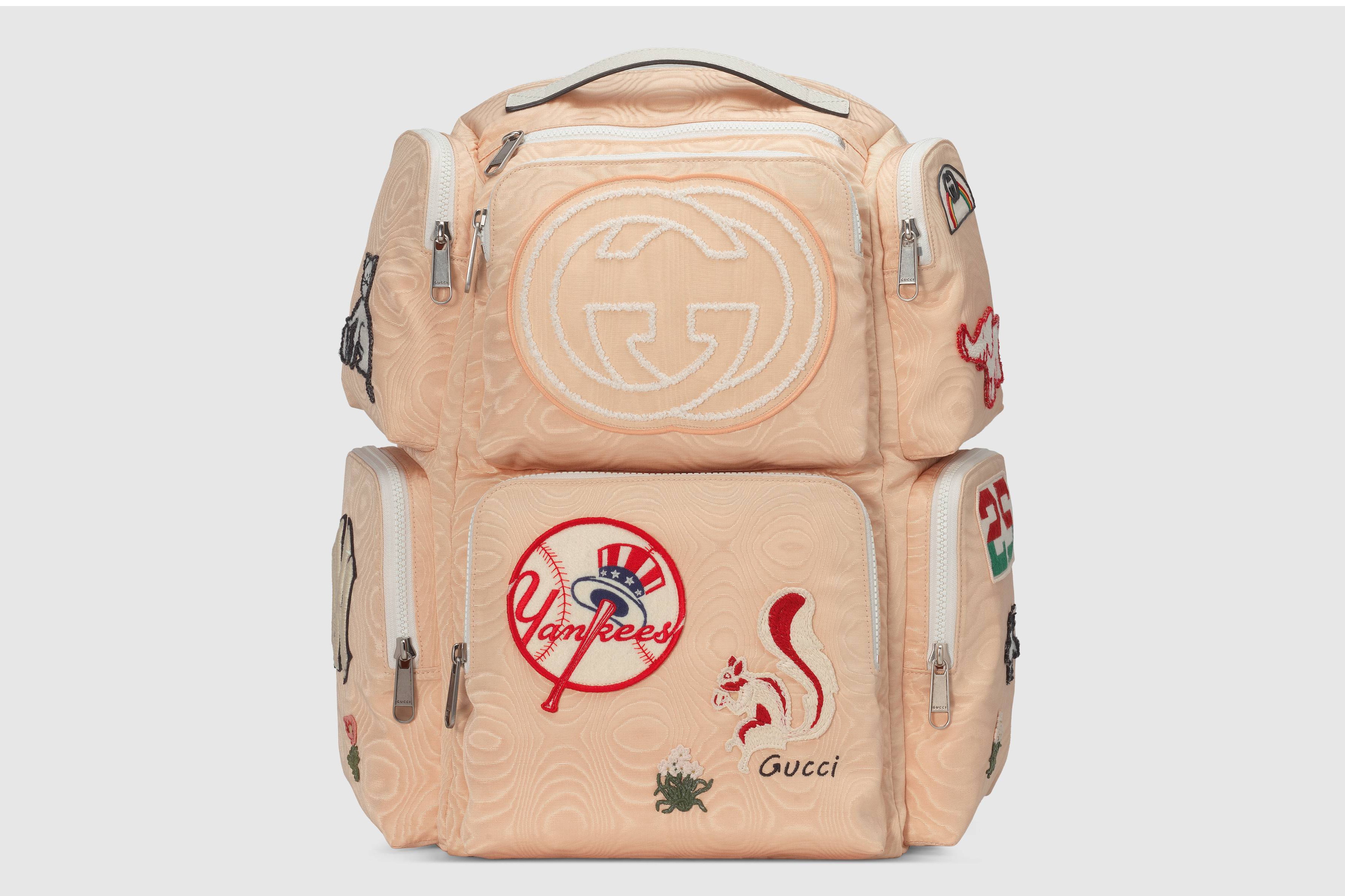 NY Yankees x Gucci Apparel Backpacks