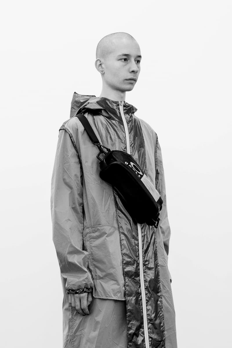 Oakley By Samuel Ross Season 1 Lookbook Collection A COLD WALL Jackets techwear coats trench coat ACW* eyewear California sunglasses stealth