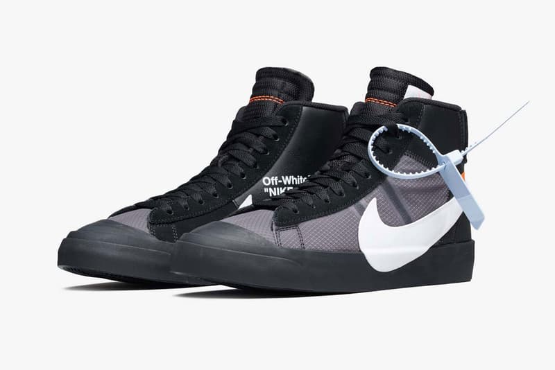 Off White Nike Blazer Spooky Pack Official Pics grim reaper All Hallows Eve leak release date drop virgil abloh collaboration