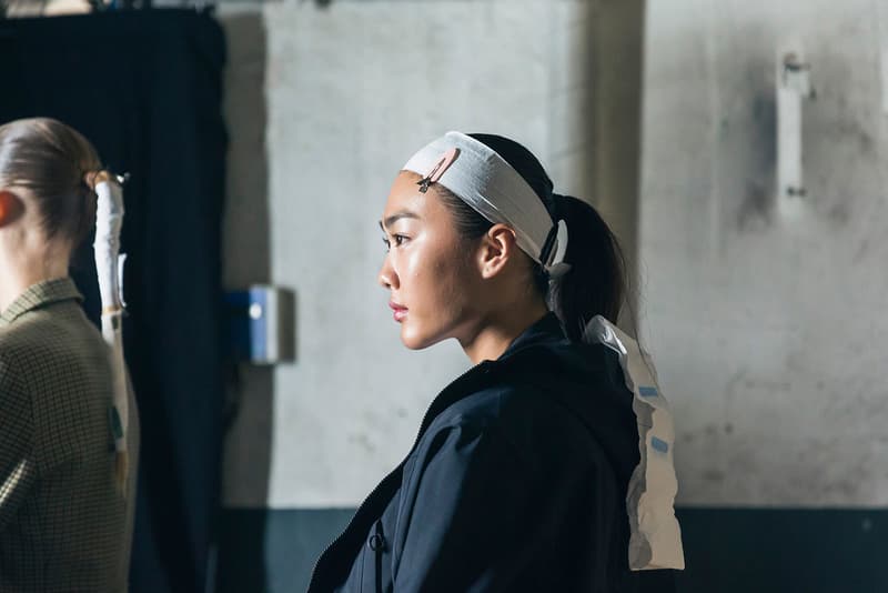 Off-White™ Spring/Summer 2019 Backstage Nike Collection Paris Fashion Week Exclusive Virgil Abloh Closer Look First Look Cecilia Yeung