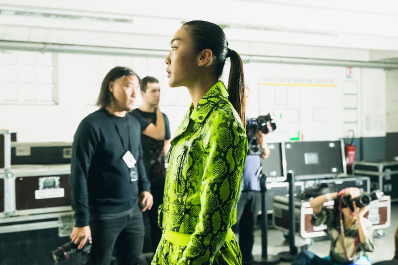 Off-White™ Spring/Summer 2019 Backstage Nike Collection Paris Fashion Week Exclusive Virgil Abloh Closer Look First Look Cecilia Yeung