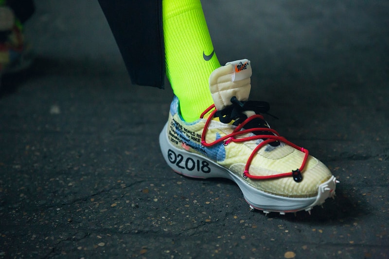 Off-White™ Spring/Summer 2019 Backstage Nike Collection Paris Fashion Week Exclusive Virgil Abloh Closer Look First Look Cecilia Yeung