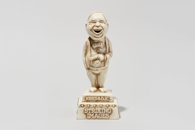 Old Joe Brand NEIGHBORHOOD Winston Churchill Incense Chamber Capsule Blue Brown Ceramic Striking Images
