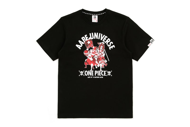 one piece bape aape collaboration collection fall winter 2018 september 28 release details buy sell luffy straw hat pirates manga anime
