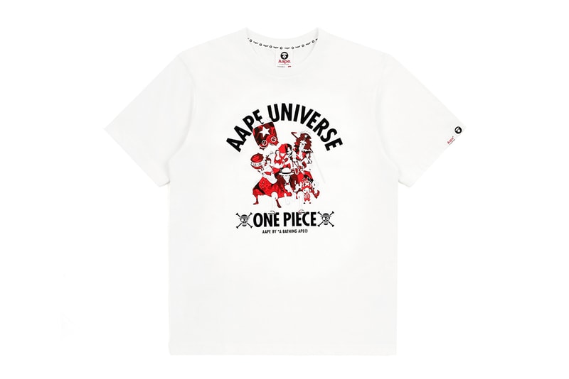 one piece bape aape collaboration collection fall winter 2018 september 28 release details buy sell luffy straw hat pirates manga anime