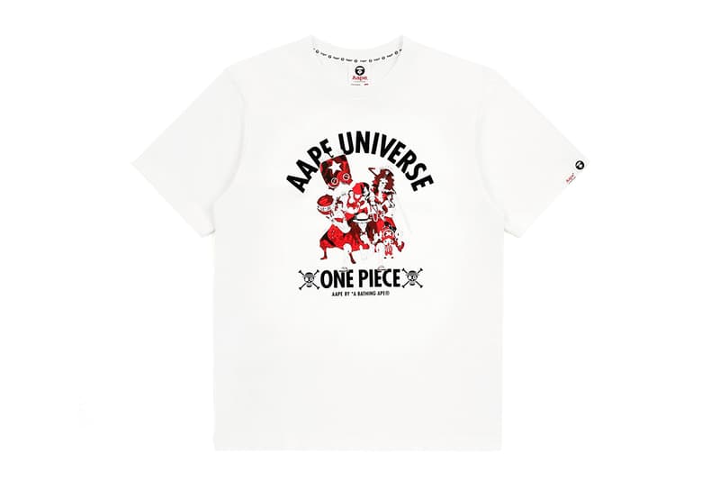 one piece bape aape collaboration collection fall winter 2018 september 28 release details buy sell luffy straw hat pirates manga anime