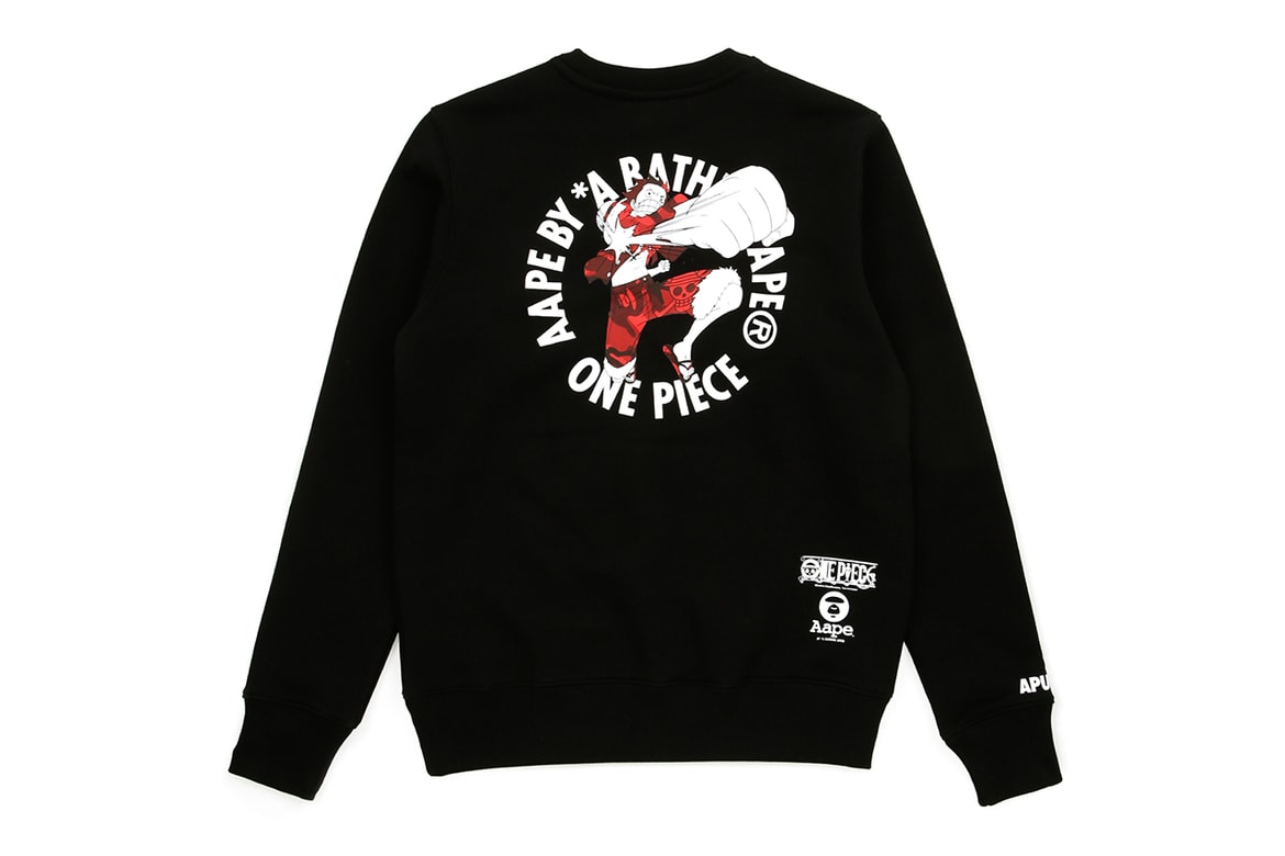 One Piece X Aape By Bape Fw18 Collection Hypebeast - hypebeast t shirt roblox