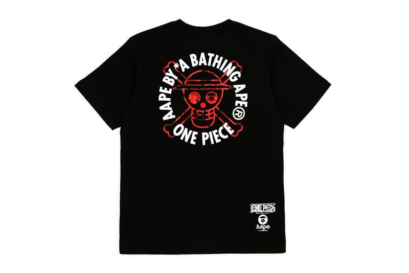 One Piece X Aape By Bape Fw18 Collection Hypebeast - hypebeast t shirt roblox