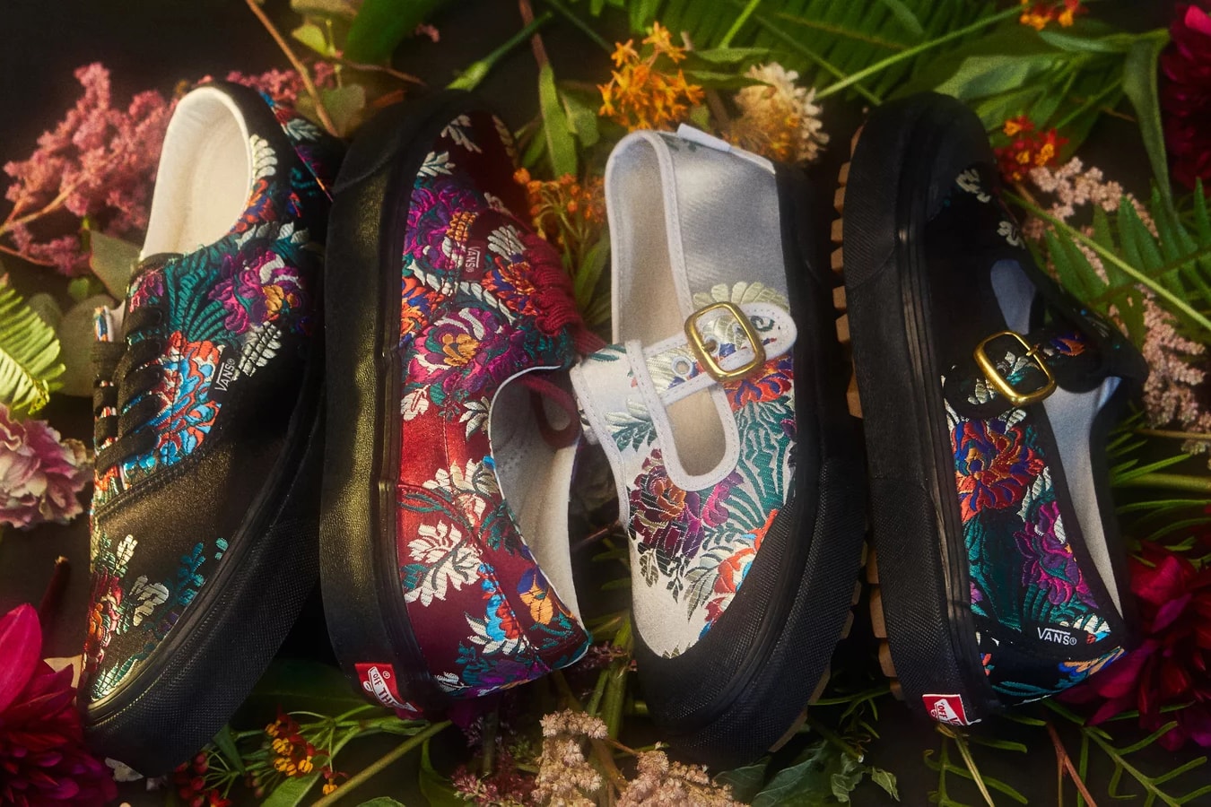 Opening Ceremony x Vans Release the Satin Floral Pack