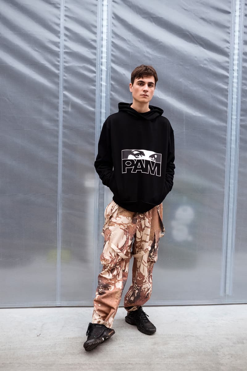 Josh Smith P.A.M. Capsule Collection Perks and Mini Stop Urban Camo T shirt Jacket Coat Pants Overalls Artist