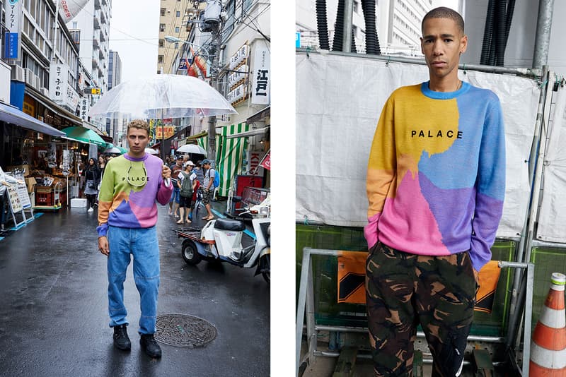 Palace Skateboards London Winter 2018 Lookbook Clothing Fashion Cop Purchase Buy Blondey McCoy Lucien Clarke Rory Milanes Juergen Teller