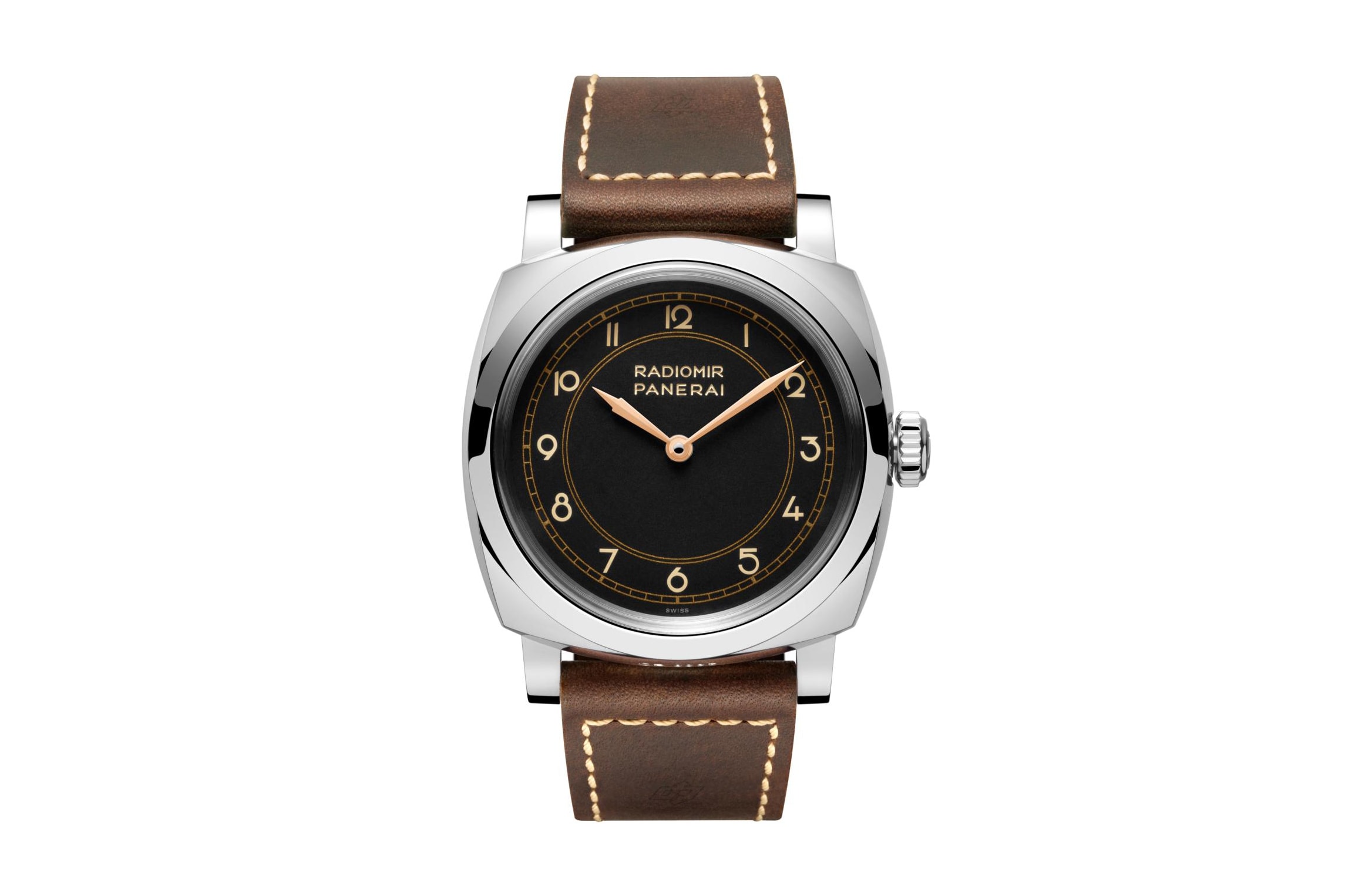 Panerai Art Deco Radiomir 1940 Acciaio Release Watches wristwatch luxury Italian Swiss Watch vintage movement