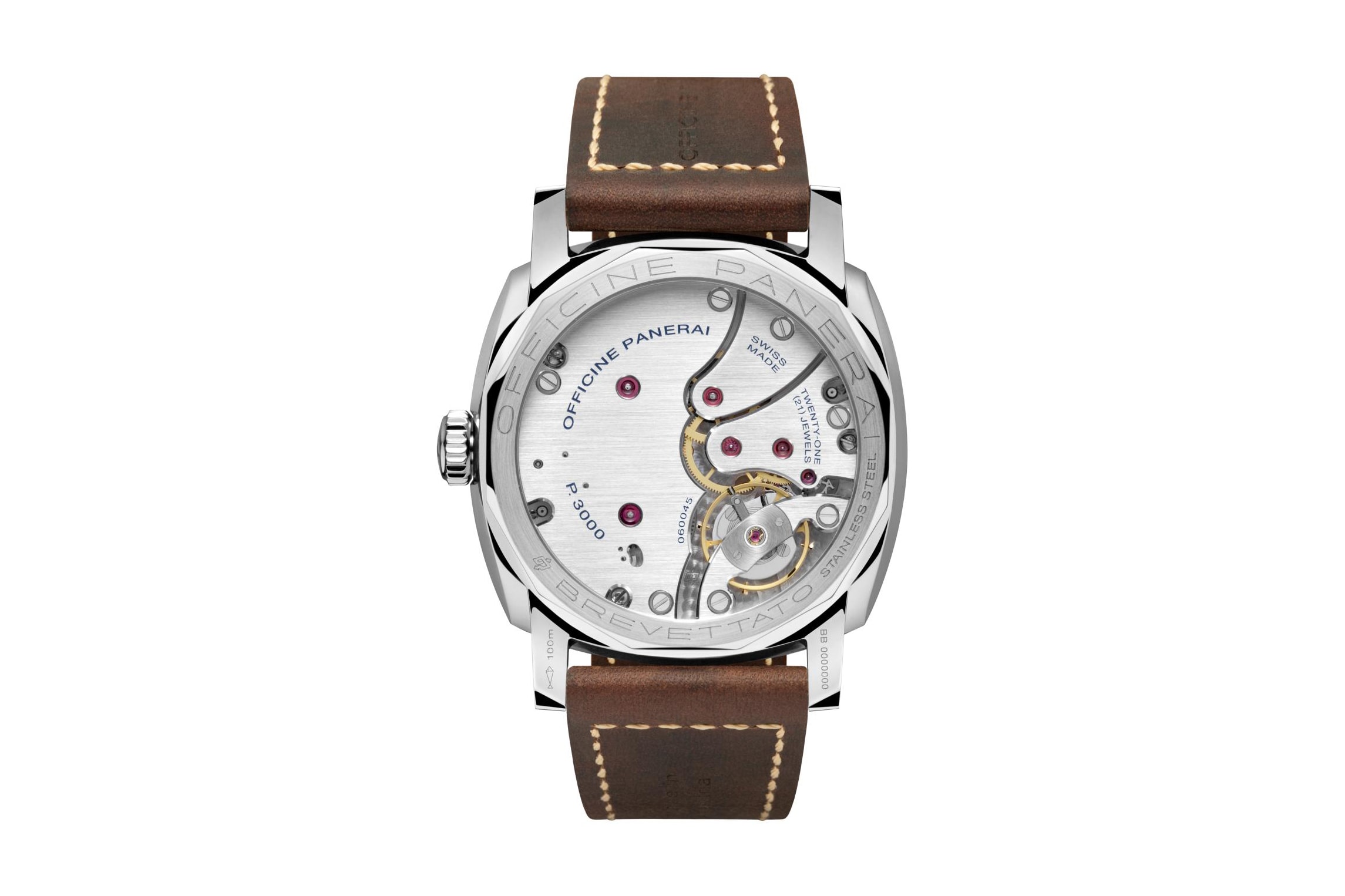 Panerai Art Deco Radiomir 1940 Acciaio Release Watches wristwatch luxury Italian Swiss Watch vintage movement