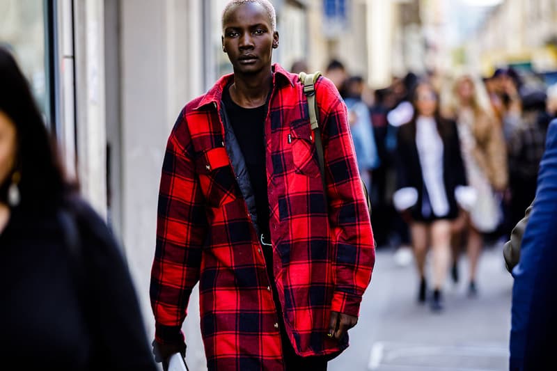 Paris Fashion Week Spring/Summer 2019 Street Style SS19 prada off white nike virgil abloh burberry undercover comme des garcons raf simons