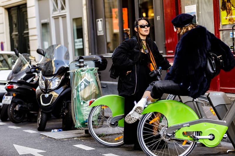 Paris Fashion Week Spring/Summer 2019 Street Style SS19 prada off white nike virgil abloh burberry undercover comme des garcons raf simons