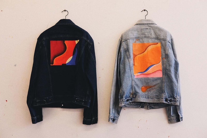 patric hanley above and under exhibition kinfolk 90 artworks paintings levis jackets