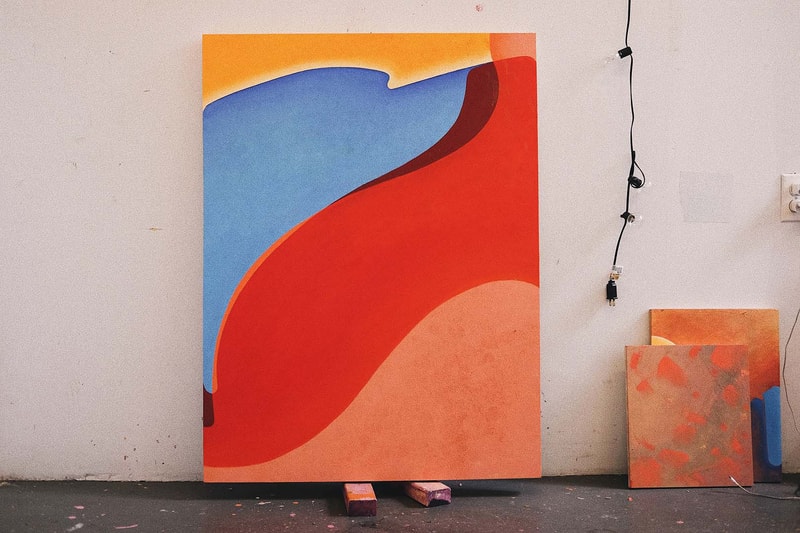 patric hanley above and under exhibition kinfolk 90 artworks paintings levis jackets