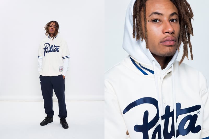 Patta Fall/Winter 2018 Lookbook Vincent Van De Waal London Amsterdam Menno Kok Release Information Tracksuit T-shirts Graphics Mitchell & Ness Jackets