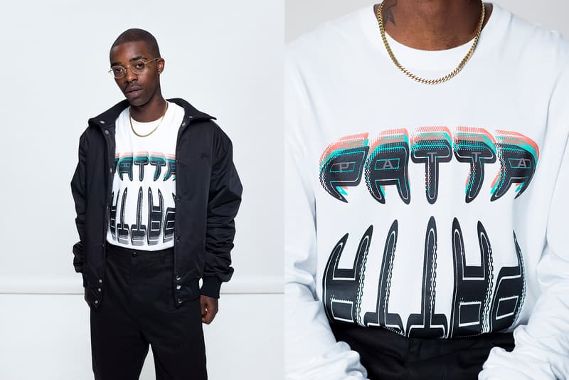 Patta Fall/Winter 2018 Lookbook Vincent Van De Waal London Amsterdam Menno Kok Release Information Tracksuit T-shirts Graphics Mitchell & Ness Jackets