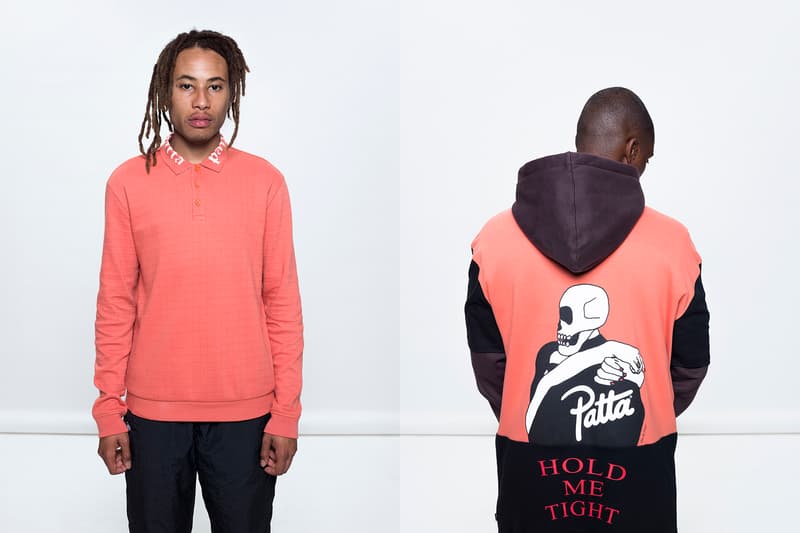 Patta Fall/Winter 2018 Lookbook Vincent Van De Waal London Amsterdam Menno Kok Release Information Tracksuit T-shirts Graphics Mitchell & Ness Jackets