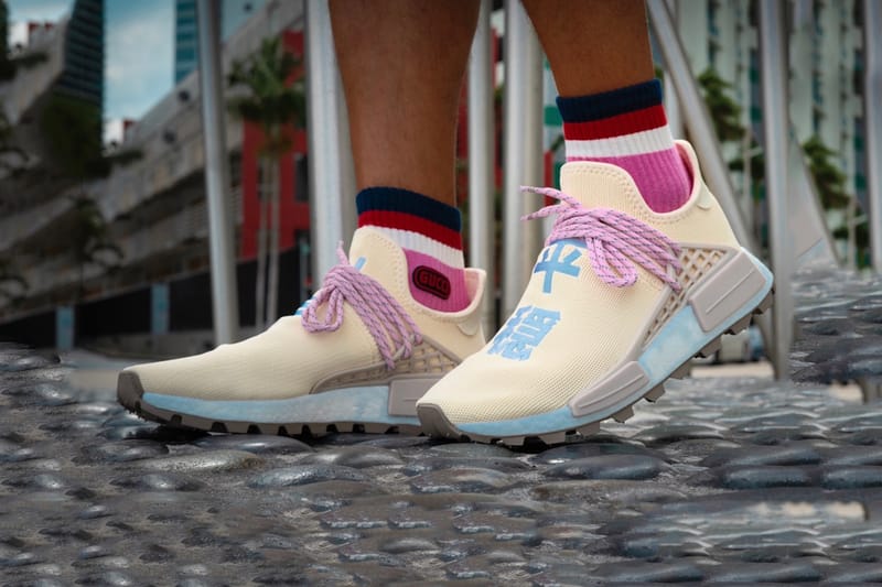 Vibrant Celebrity Designed Sneakers Hu NMD Trend Hunter